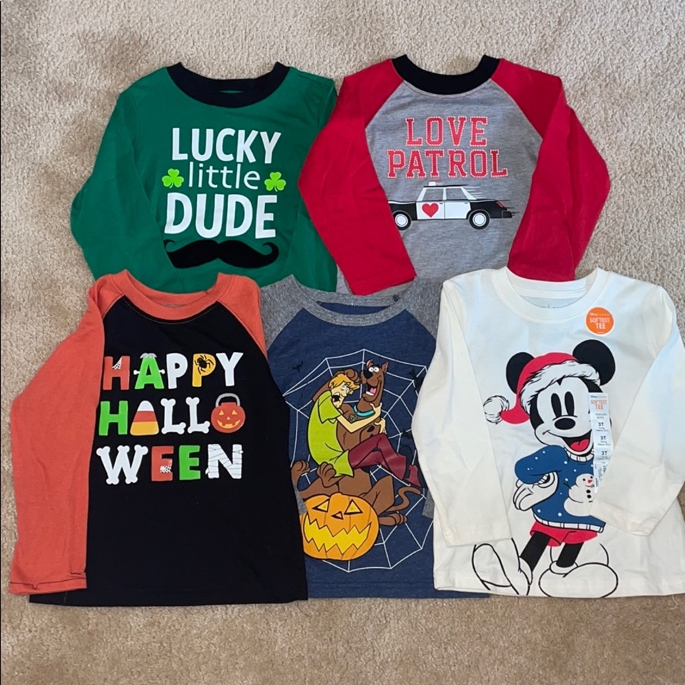 Toddler Holiday Long Sleeve Bundle